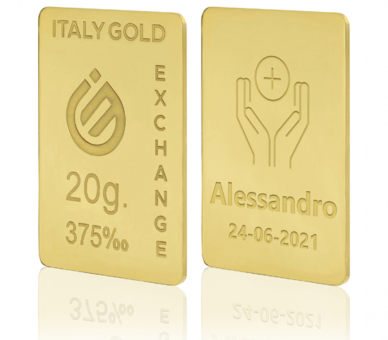 Lingou de Aur 9 K 20 g. IGE GOLD